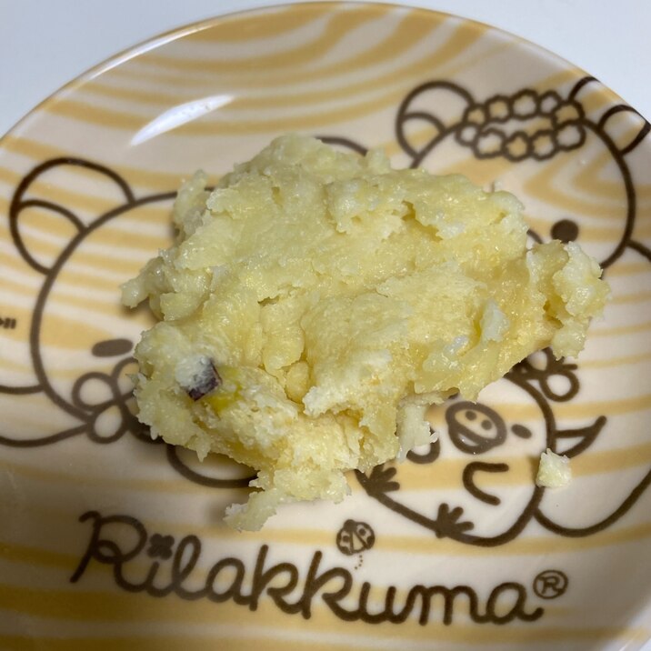 レンジで!りんごとサツマイモの豆腐蒸しパン